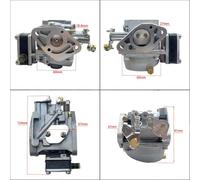 Two-Stroke Outboard Engine Carburetor, Etch Preventive Replacement Carburetor, For Outboard Engines 3HP, 6HP, And 8HP Models