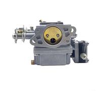 Two-Stroke Outboard Engine Carburetor P27X-1 13303-803687A1 Metal Replacement Part Compatible With for Mercury for Quicksilver 9.9HP 15HP 18HP Marine Motor Silver