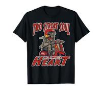 Two Stroke Soul Retro Scooter Style T-Shirt