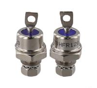 Two Stud Mount Rectifier Diodes 1200V 85A40A25A with Positive Cathode and Negative Anode for Use in Battery Charging and Power Converters (70HFR120)