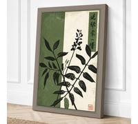 Two Studies Botanical Canvas Wall Art Print 18x12 Inch