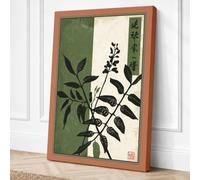 Two Studies Botanical Canvas Wall Art Print 18x12 Inch
