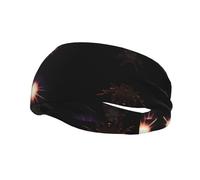 Two suns Sports Sweat-Absorbing Headband Suitable for Running Yoga Fitness Cycling and Tennis