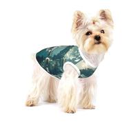 Two swans swimming on the lake1 Premium Dog Tshirt - Soft 100% Cotton Ropa Para Perros, Perfect for Small to Medium Dogs, Stylish and Comfortable Shirts for Dogs L