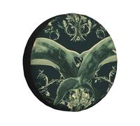 Two Symmetrical Dolphins On The Left And Right Spare Tire Cover Wheel Tire Covers,Waterproof Dust-Proof Tire Covers Protector Universal Fit For Trailer Rv Suv Truck Camper 17 Inch