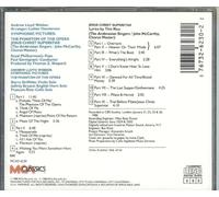 Two Symphonic Pictures: Phantom of the Opera & Jesus Christ Superstar.