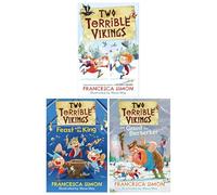 Two Terrible Vikings Series 3 Books Collection Set (Two Terrible Vikings, Two Terrible Vikings and Grunt the Berserker & Two Terrible Vikings Feast with the King)