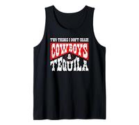 Two Things I Don't Chase Cowboys & Tequila Rodeo Country Tank Top