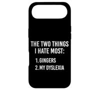 Two Things I Hate The Most - Gingers and My Dyslexia Funny Case for iPhone Air