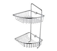 Two Tier Wall Fixed Wire Basket