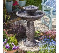 Two Tiered Solar Powered Versailles Water Feature