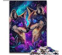 Two Tigers Adult Jigsaws 1000 Piece, Challenging Game And Family Play with Matching Poster And Trivia Sheet (50x75cm)