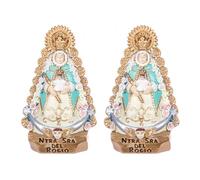 TWO TIGERS | Virgin of the Dew Resin Figures 10 cm | Pack 2 Easter