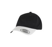 Two Tone Baseball Cap Flexfit Low Profile Noir TU
