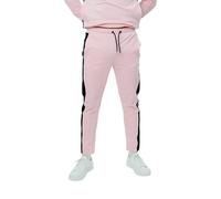 Two-tone cotton blend joggers Chabrand Rose XL