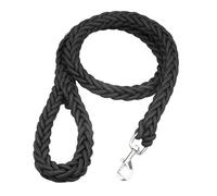 Two Tone Eight Strand Thick Woven Dog Leash, Suitable For Large Pet Dogs(Black,M)