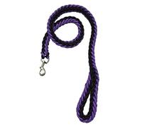 Two Tone Eight Strand Thick Woven Dog Leash, Suitable For Large Pet Dogs(Blackish purple,M)