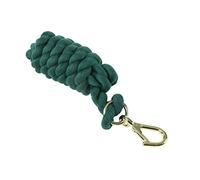 Shires Plain Lead Rope - Green