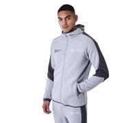 Two-tone hooded zip-up tracksuit Project X Paris Gris XL