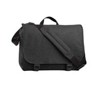 Two Tone Laptop Bag Bagbase Dark Grey One Size