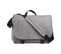 Two Tone Laptop Bag Bagbase Grey One Size