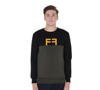 TWO-TONE MEN'S SWEATSHIRT WITH CREW NECK