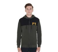 TWO-TONE MEN'S SWEATSHIRT WITH HOOD