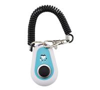 Two Tone Oval Training Clicker - Training Clicker with Two Tone Design | 5.8cm Animal Behavior Support with Hand Strap, Oval Design for Small, Medium and