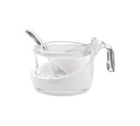 TWO-TONE PARMESAN SERVER WITH TEASPOON "EVERYDAY"