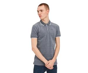Two-tone Polo shirt Casual Friday tristan Gris L