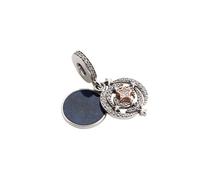 Two-Tone Shooting Star Double Dangle Charm - female - Pandora - Jewellery - Multicolor - ONE SIZE - Accessories ONE SIZE