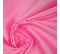 Two Tone Shot Shotgun Faux Matte Silk Taffeta Dress Fabric Material All Colours (Sample (10cm x 10cm), Bubblegum Pink Shot White 3190)