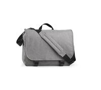 BagBase Messenger Bag BG218 – Two-Tone Digital – Grey Marl – One Size