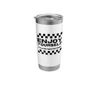 Two Tone Ska Enjoy Yourself Stainless Steel Insulated Tumbler