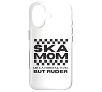 Two Tone Ska Mom Like a Normal Mom, But Ruder Case for iPhone 17