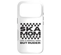 Two Tone Ska Mom Like a Normal Mom, But Ruder Case for iPhone 17 Pro