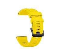 Two-tone sports silicone strap fit For Garmin Forerunner 965 955 Solar 945 935 745 22mm Watch Band Replacement Wristband Bracelet(Yellow,For Forerunner 745)