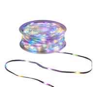 Two Tone String Lights with 1000 Warm White & Multi-Coloured LEDs Samuel Alexander White One Size