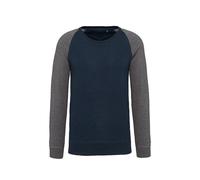 Two-Tone Sweatshirt Kariban Dark Navy L