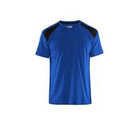Two-tone T-shirt Blaklader Bleu 3XL