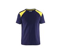 Two-tone T-shirt Blaklader Bleu 3XL