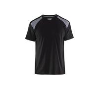 Two-tone T-shirt Blaklader Noir L