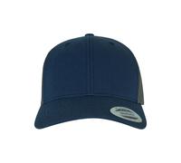 Flexfit Unisex Baseball Cap, Navy/greyishbrown, One Size