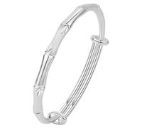 Two Tone Watches for Women Sterling Silver Bracelet Multi Layered Rotating Bead Bracelet Adjustable Jewelry For Occasions Hoop Culture (Silver, One Size)