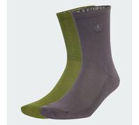 Two-toned Crew Socks 2 Pairs