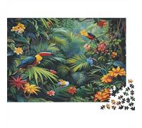 Two Toucans 1000 Piece Jigsaw Puzzles for Adults Featuring Artistic Design Jigsaws for Adults As A Mind Relaxation Puzzle for Holiday Activity 52x38cm/1000pcs
