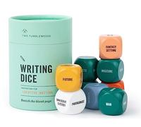 Two Tumbleweeds Writing Dice - Creative Writing Game for Adults, Writers & Teachers - Set of 9 Dice for Story Inspiration - Gift for Writer - 1+ Players