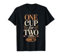 Two Turkish Coffee Cups Sharing Friendship Cultural Identity T-Shirt
