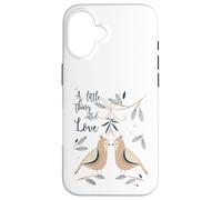 Two Turtle Doves 12 Days of Christmas Love Song Ornament Art Case for iPhone 16