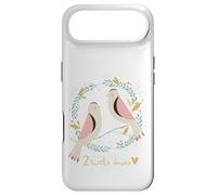 Two Turtle Doves 12 Days Of Christmas Song Coral Rhyme Xmas Case for iPhone Air